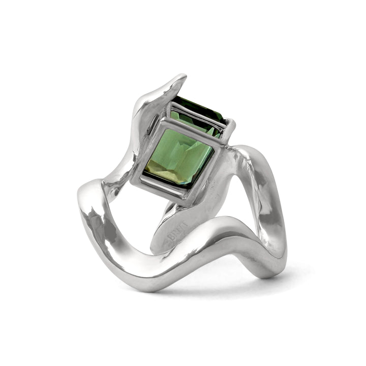 Sacred Gem Snake Ring