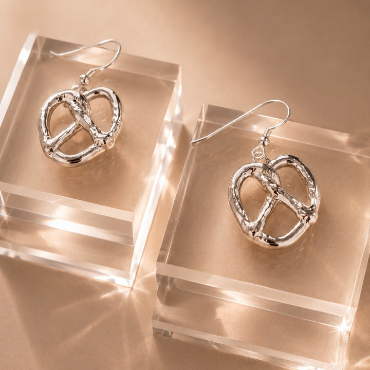 Pretzel Earrings