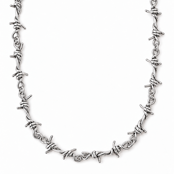 Barbed Wire Necklace
