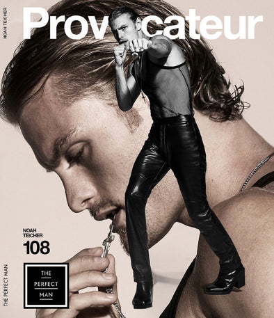 Provocateur magazine cover featuring model wearing britt bolton jewelry
