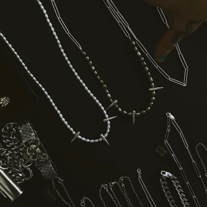 Spike Pearl Necklace