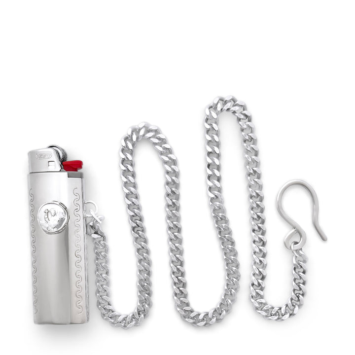 Holy Coin Lighter Case with Chain