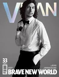 V-MAN magazine cover featuring model wearing britt bolton jewelry