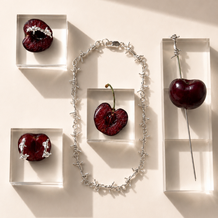 Barbed Wire Necklace