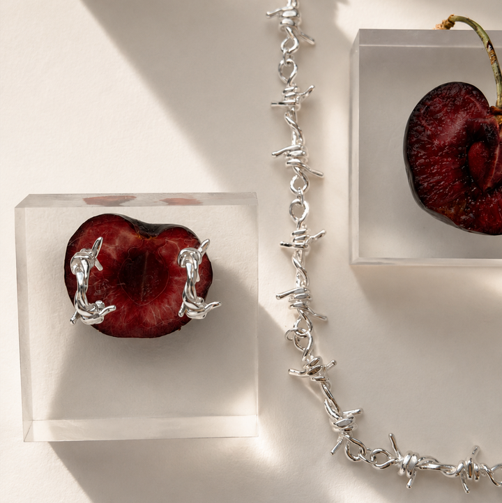 Barbed Wire Necklace