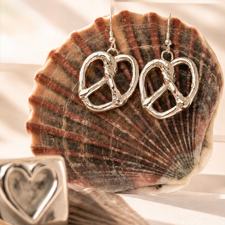 Pretzel Earrings
