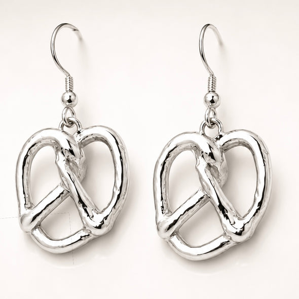 Pretzel Earrings
