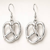 Pretzel Earrings
