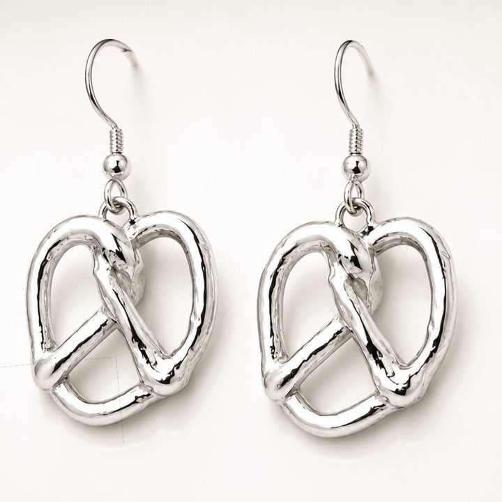 Pretzel Earrings