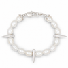 Triple Spike Pearl Bracelet (color options)