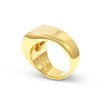 Slick Gemstone Signet 14K