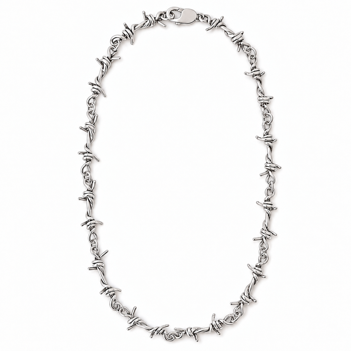 Barbed Wire Necklace | Sterling Silver Jewelry – www.brittbolton.com