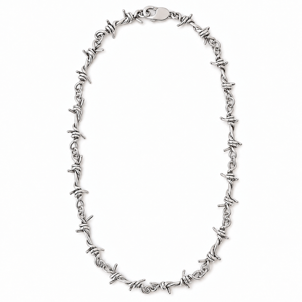 Barbed Wire Necklace
