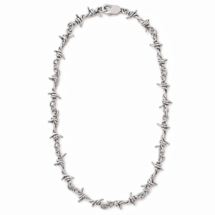 Barbed Wire Necklace