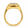 Bubbly 3 Carat Signet 14k