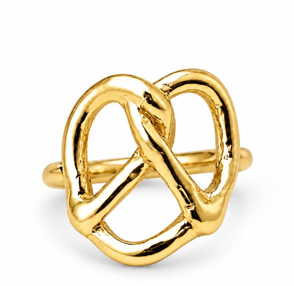 Pretzel Ring 14k