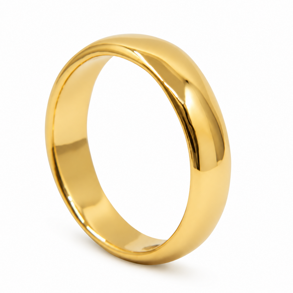 Simple Men's Band 14k