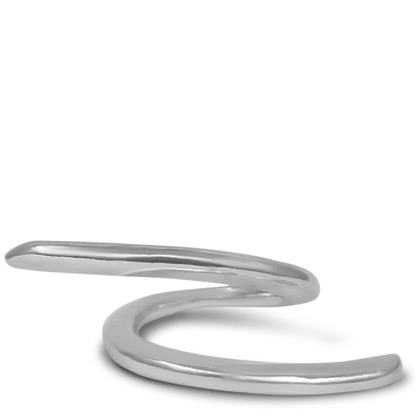 artisanal sterling silver cocktail ring made by Britt Bolton