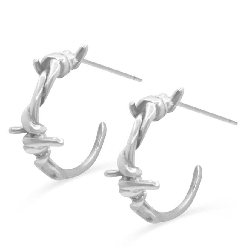 関送込 OHTNYC BARBED WIRE EARRINGS BARBED WIRE EARRINGS – OHTNYC