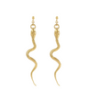 Snake Stud 14k