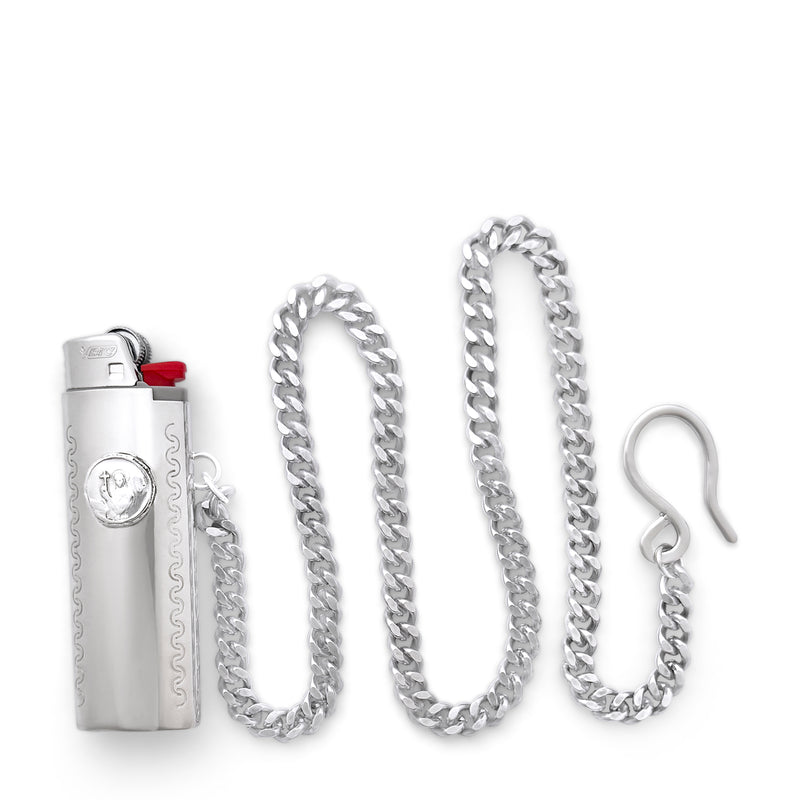 Holy Coin LighterSleeve | Silver, Britt Bolton Jewelry – www