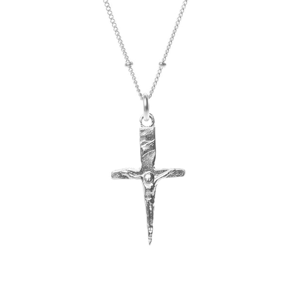 Mini Crucifix Dagger Necklace