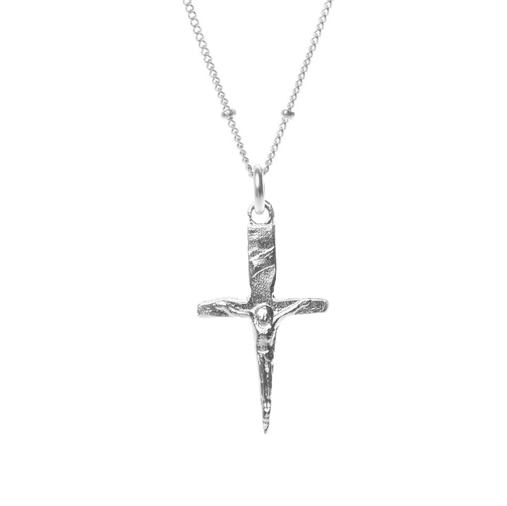 Mini Crucifix Dagger Necklace