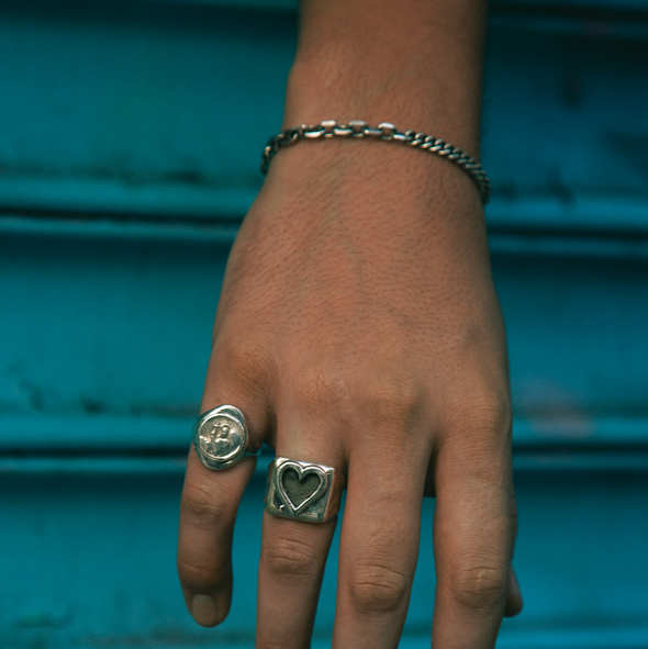 Half & Half Chain Bracelet