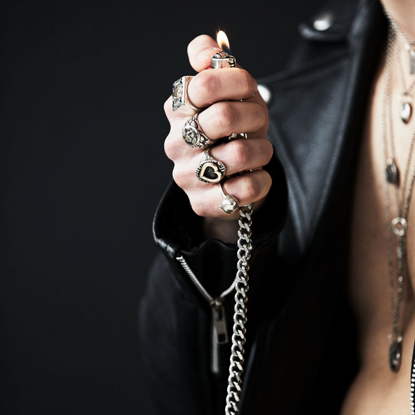 Crucifix Lighter Chain