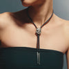 skull bolo tie