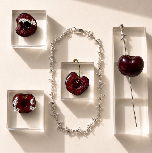 Barbed Wire Necklace