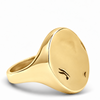 Oval Signet Ring 14k