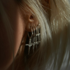 Crucifix Dagger Hoop