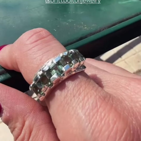 Glacier Ring -Tourmaline