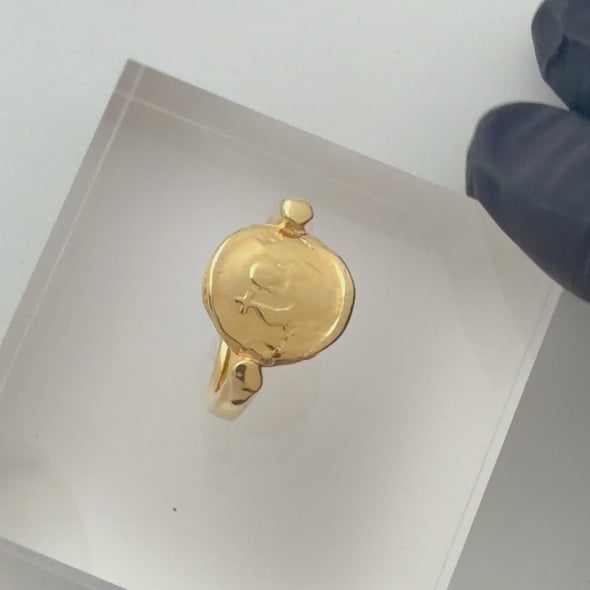 Holy Coin Band 14k