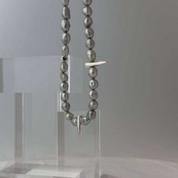 Spike Pearl Necklace - Limited Edition