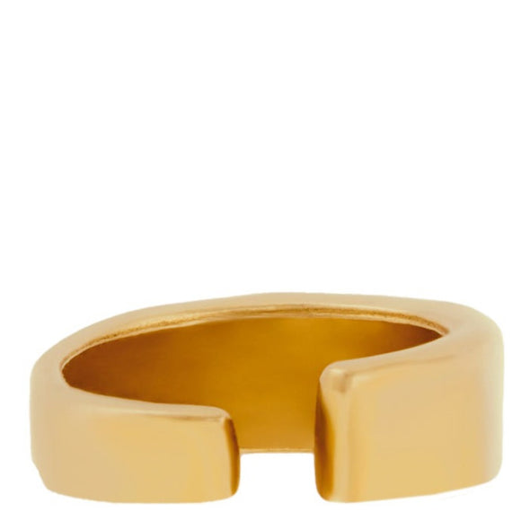 The asymmetric Gap Ring adds balance to any wearers hand with its open front gap. Wear it alone or nestled in a stack of your favorite rings, either way it'll shine. For solid Gold, please allow up to 2 weeks to ship. 