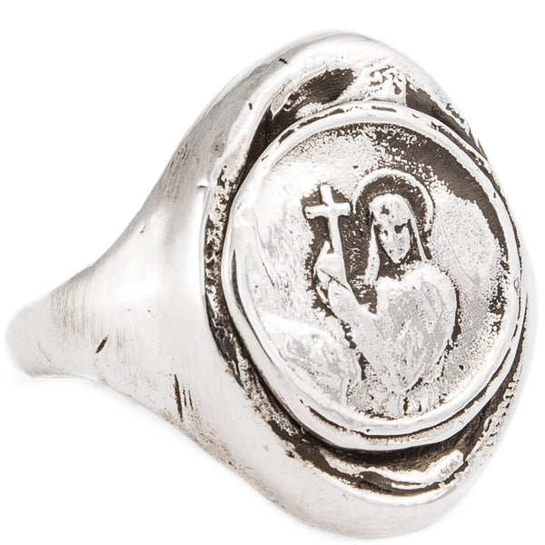 Holy Signet | Silver Ring, Brooklyn Jewelry – www.brittbolton.com
